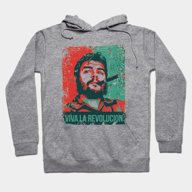 Viva La Revolucion Ernesto Hoodie by Bespired